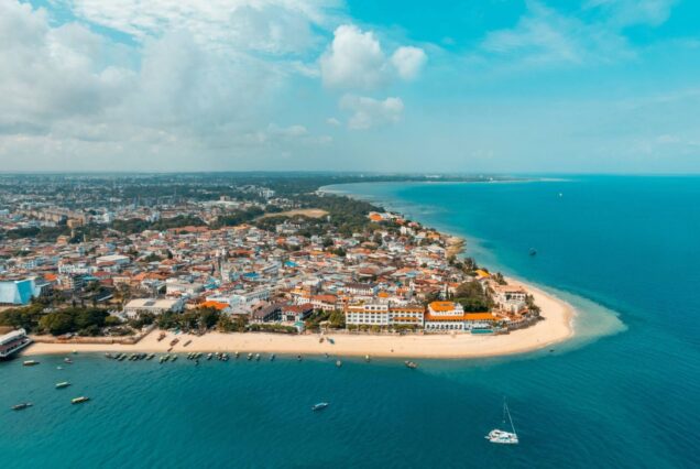Zanzibar beach island for summer vacation