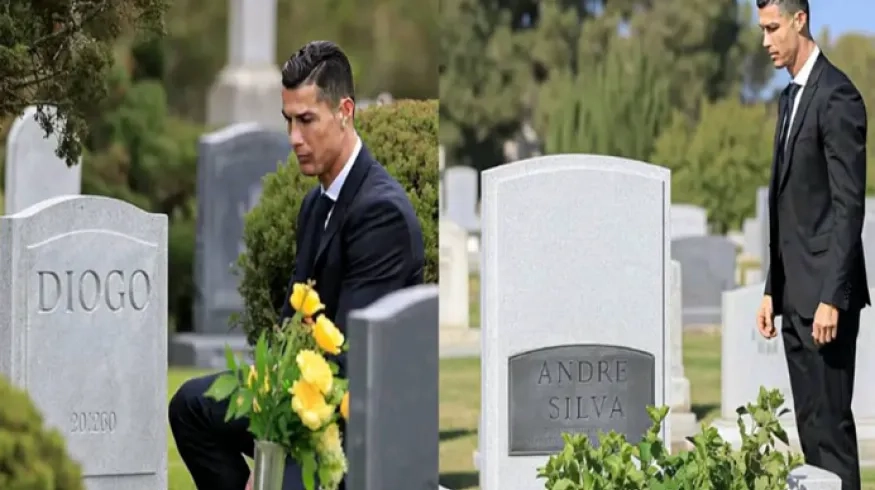 cristiano visit to jota gave