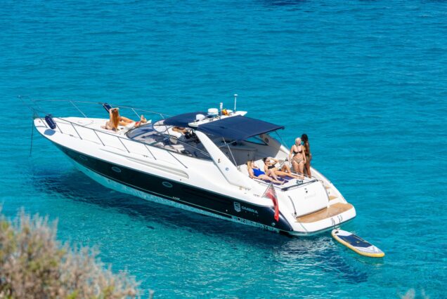 cala comte beach ibiza in spain